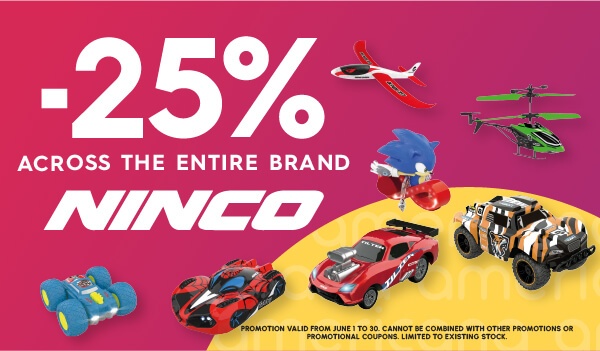 -25% off the entire Ninco range